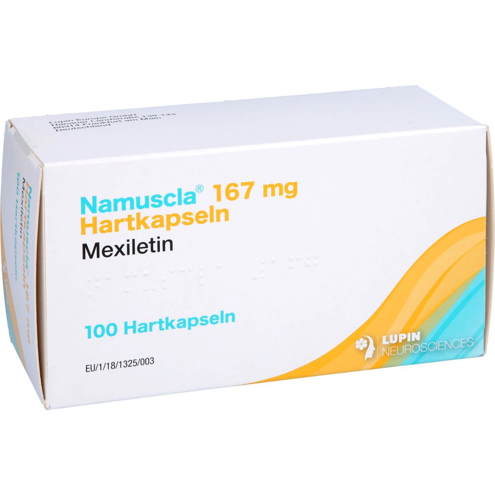Das Produktfoto zeigt Namuscla 167 Mg Hartkapseln (100 stk) PZN 15294094