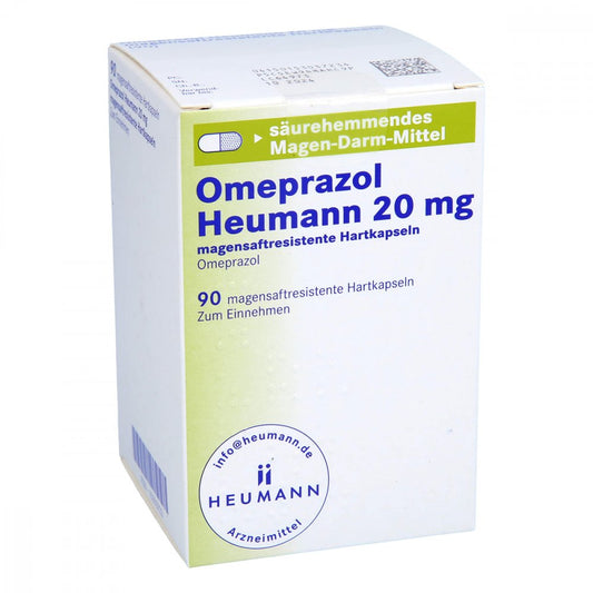 Omeprazol Heumann 20 Mg Magensaftres.Hartkapseln (90 stk)