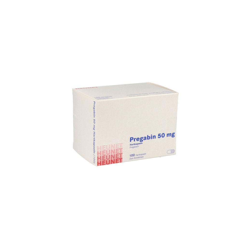 Pregabin 50 Mg Hartkapseln Heunet (100 stk)