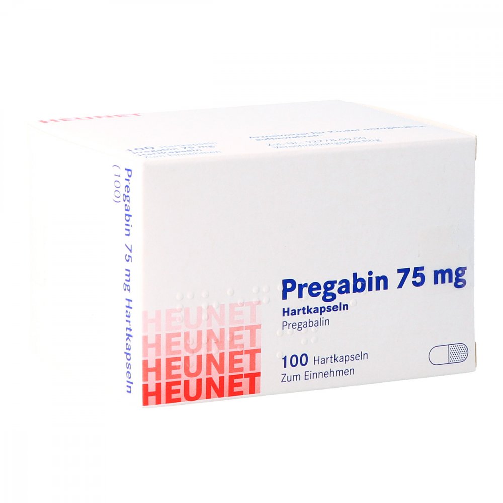 Pregabin 75 Mg Hartkapseln Heunet (100 stk)