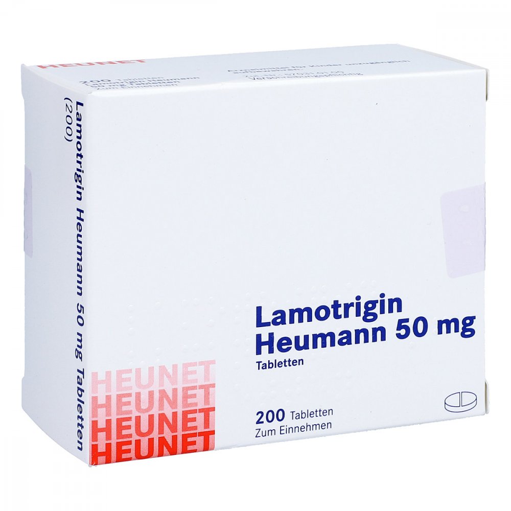 Lamotrigin Heumann 50 Mg Tabletten Heunet (200 stk)