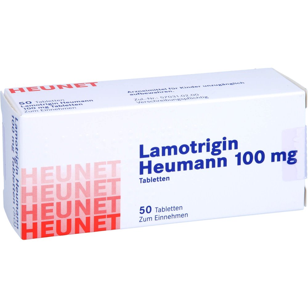 Lamotrigin Heumann 100 Mg Tabletten Heunet (50 stk)