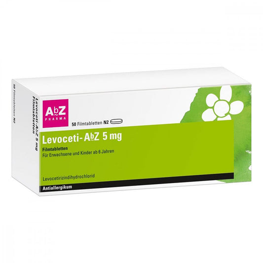 Levoceti-Abz 5 Mg Filmtabletten (50 stk)