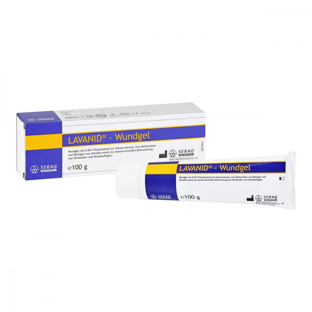 Das Produktfoto zeigt Lavanid Wundgel (100 g) PZN 15372262