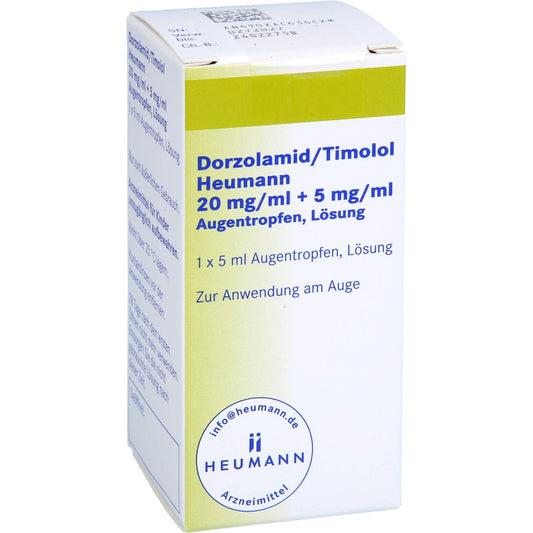 Dorzolamid/Timolol Heumann 20 Mg/Ml+5 Mg/Ml Atr (1X5 ml)