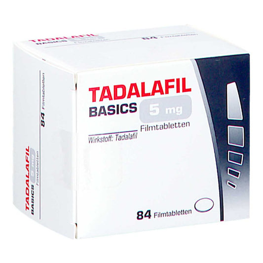 Tadalafil Basics 5 Mg Filmtabletten (84 stk)