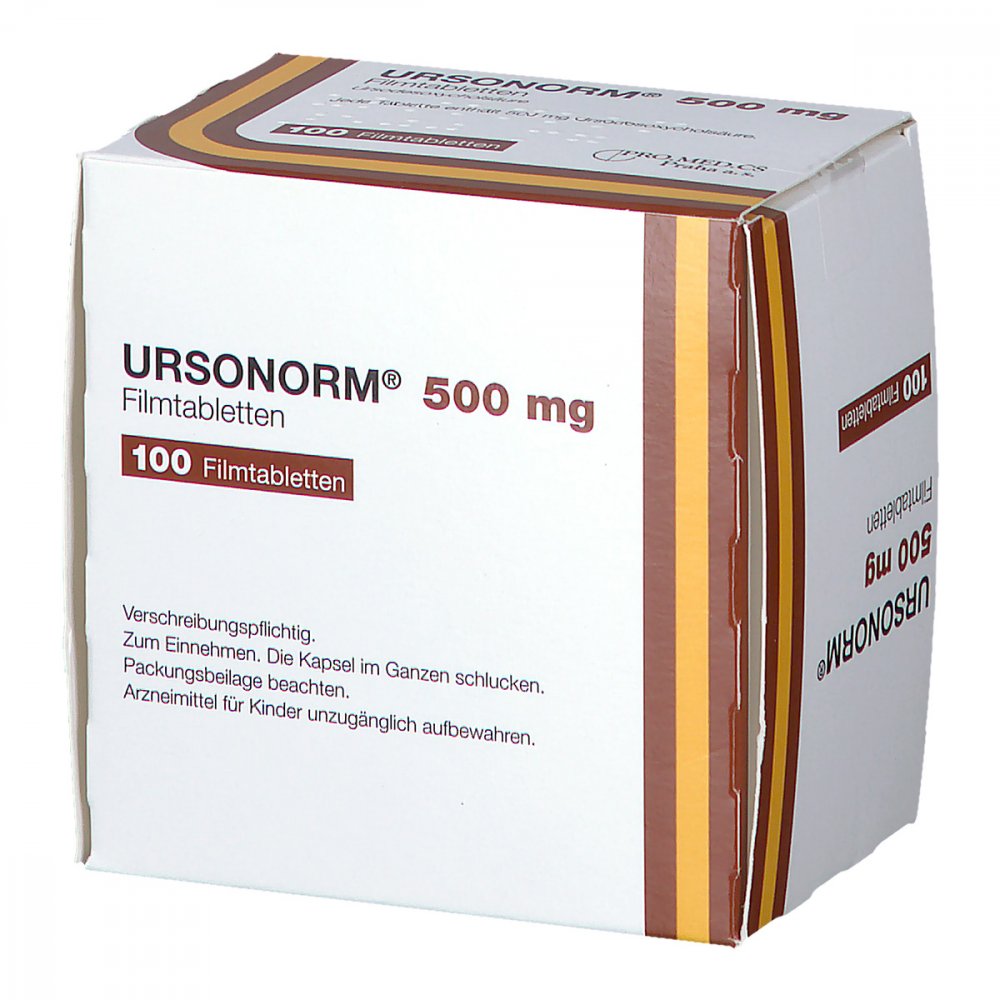 Ursonorm 500 Mg Filmtabletten (100 stk)