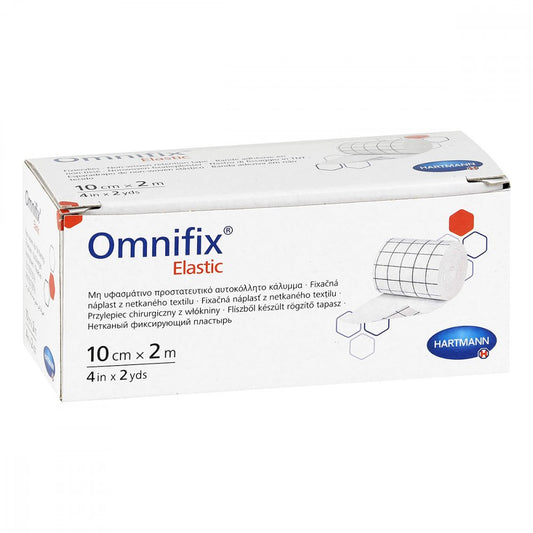 Das Produktfoto zeigt Omnifix Elastic 10 Cmx2 M Rolle (1 stk) PZN 15424473