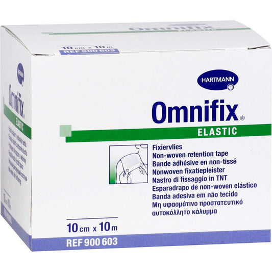 Das Produktfoto zeigt Omnifix Elastic 10 Cmx10 M Rolle (1 stk) PZN 15424496