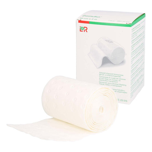 Das Produktfoto zeigt Zemuko Vliesstoff-Kompr.Gerollt 10 Cmx2 M (1 stk) PZN 15431846