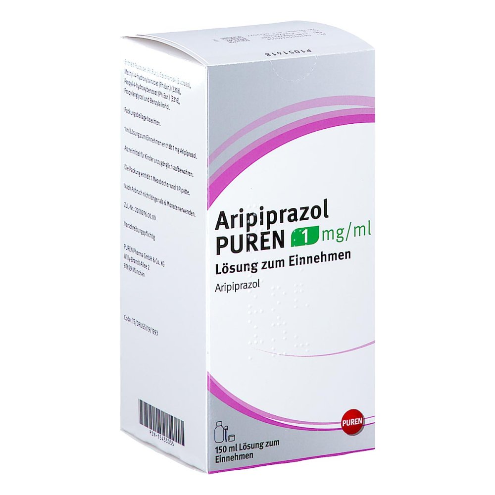 Aripiprazol Puren 1 Mg/Ml Lösung Zum Einnehmen (150 ml)