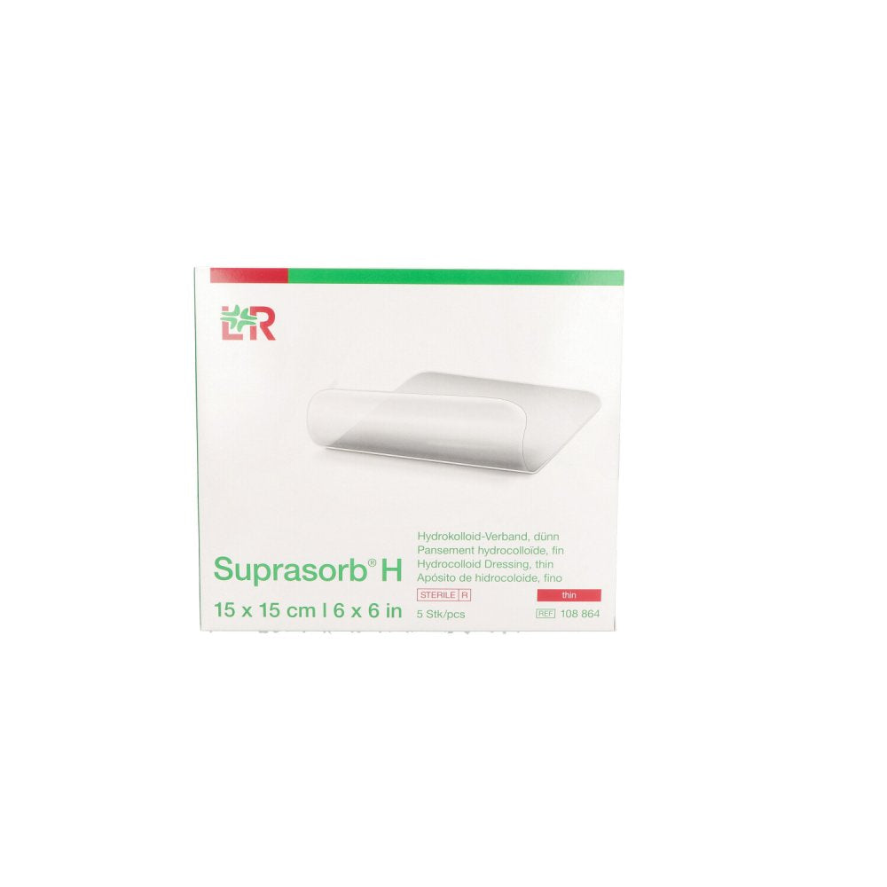 Suprasorb H Hydrokoll.Verb.Dünn 15x15 Cm (5 stk)