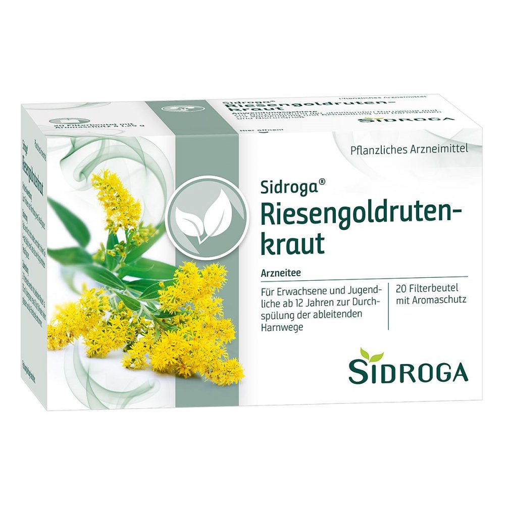 Das Produktfoto zeigt Sidroga Riesengoldrutenkraut Filterbeutel (20X1.25 g) PZN 15571323
