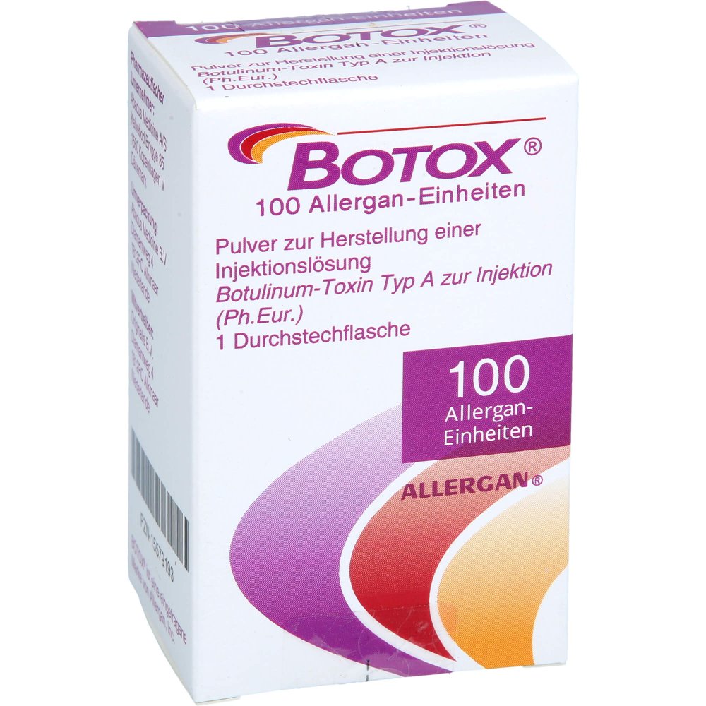 Botox 100 Allergan-Einheiten Plv.Z.Her.E.Inj.-Lsg. (1 stk)