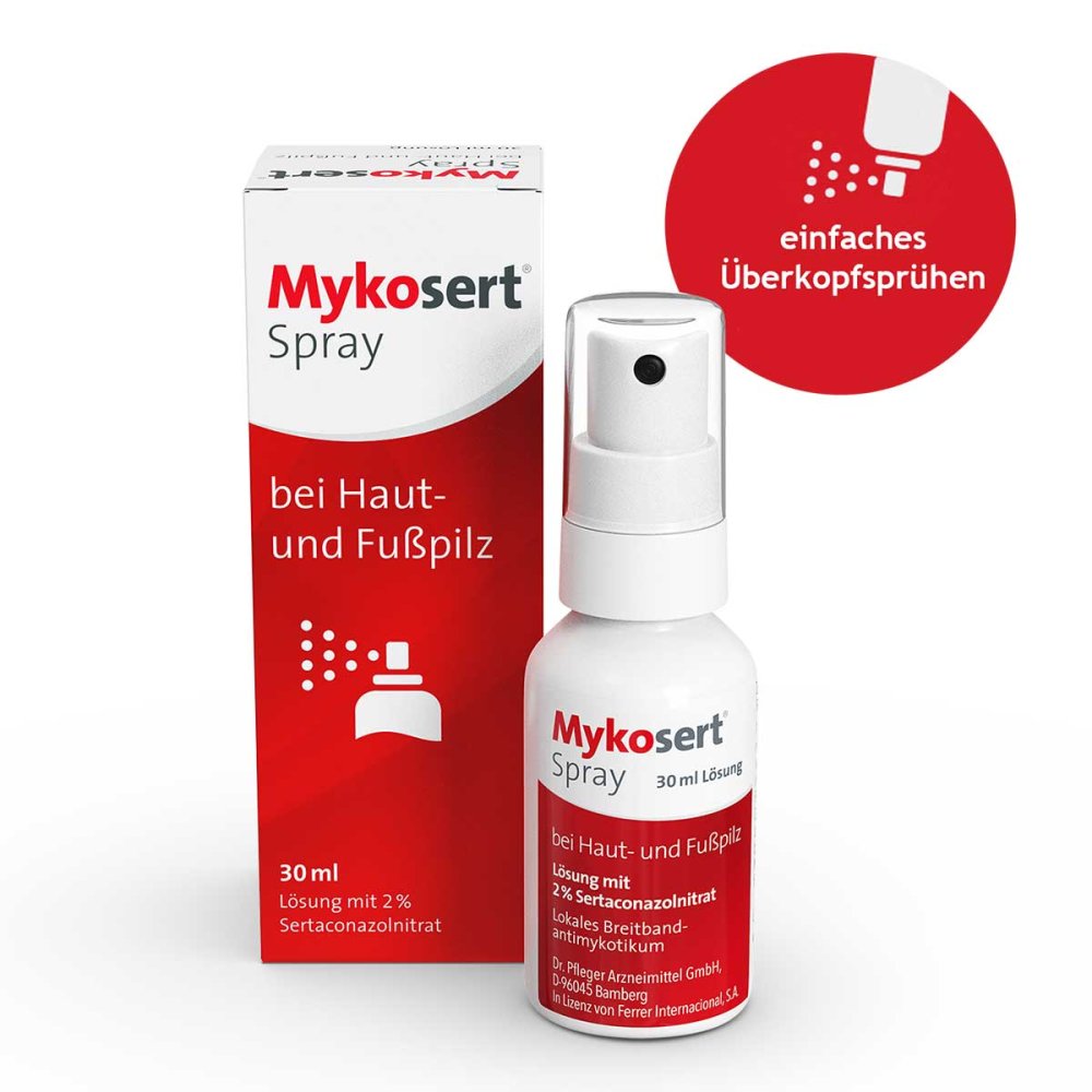 Mykosert Spray Bei Haut- Und Fußpilz (30 ml)