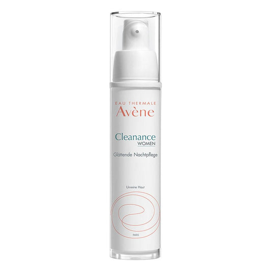 Das Produktfoto zeigt Avene Cleanance Women Glättende Nachtcreme (30 ml) PZN 15613056