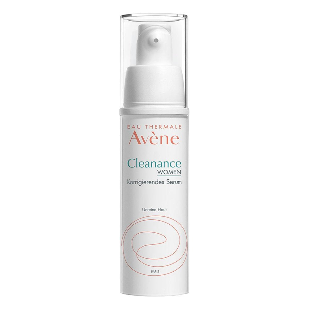 Das Produktfoto zeigt Avene Cleanance Women Korrigierendes Serum (30 ml) PZN 15613062