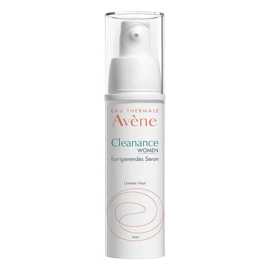 Das Produktfoto zeigt Avene Cleanance Women Korrigierendes Serum (30 ml) PZN 15613062