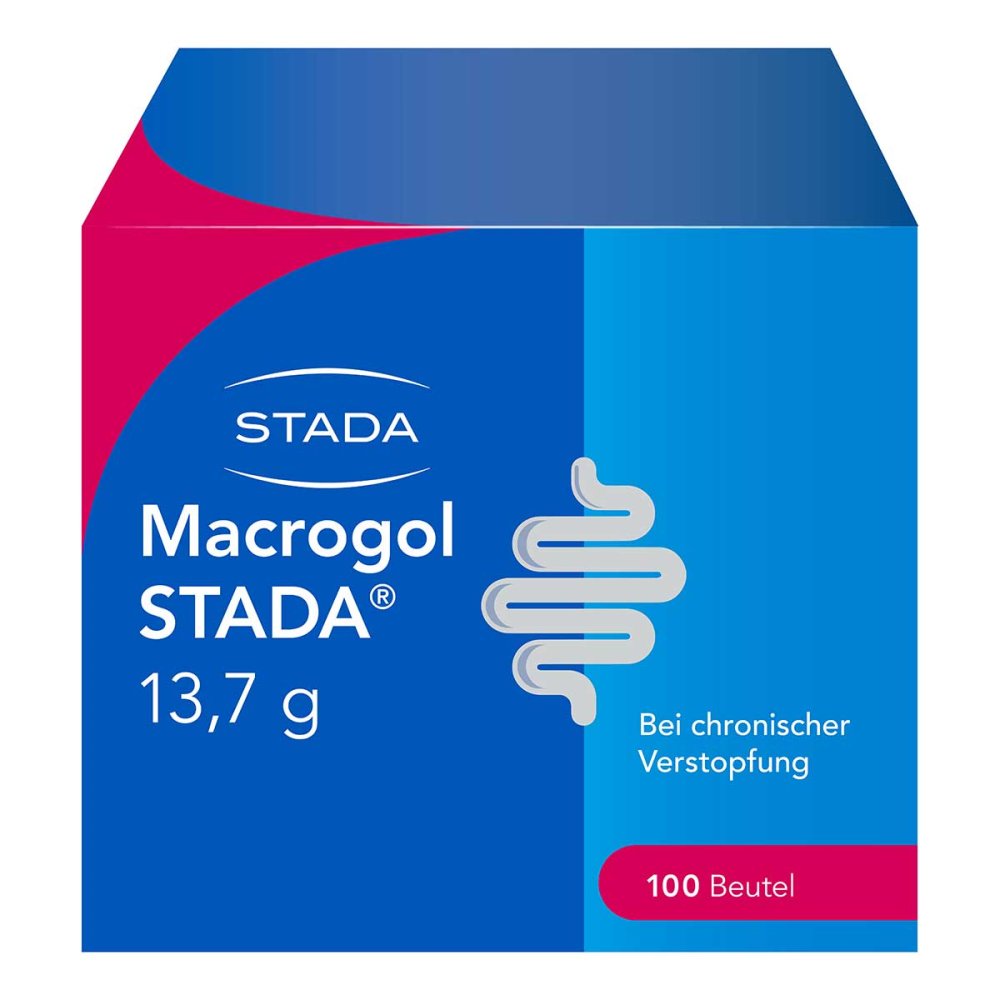 Macrogol Stada 13,7 G Plv.Z.Her.E.Lsg.Z.Einnehmen (100 stk)
