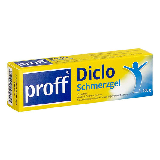 Proff Diclo Schmerzgel 10 Mg/G (100 g)