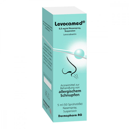 Levocamed 0,5 Mg/Ml Nasenspray Suspension (5 ml)