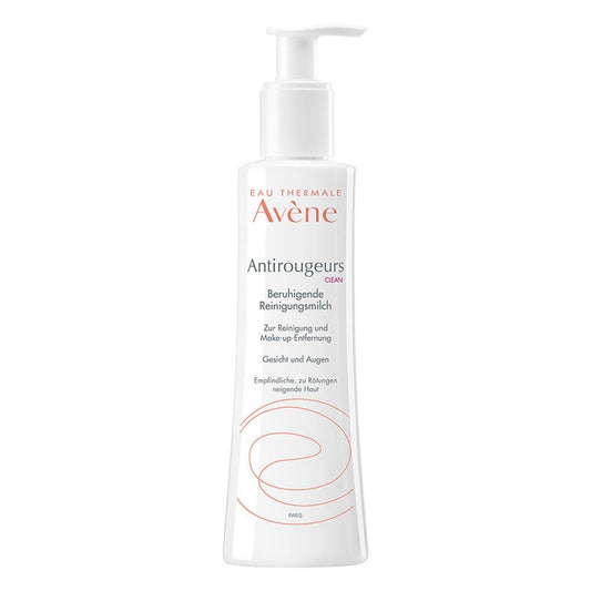 Das Produktfoto zeigt Avene Antirougeurs Clean Beruhig.Reinigungsmilch (200 ml) PZN 15656195