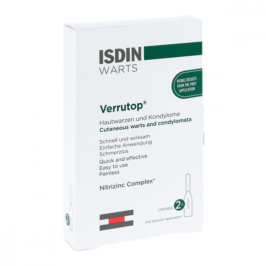 Isdin Verrutop Warzen Ampullen (2X0.1 ml)