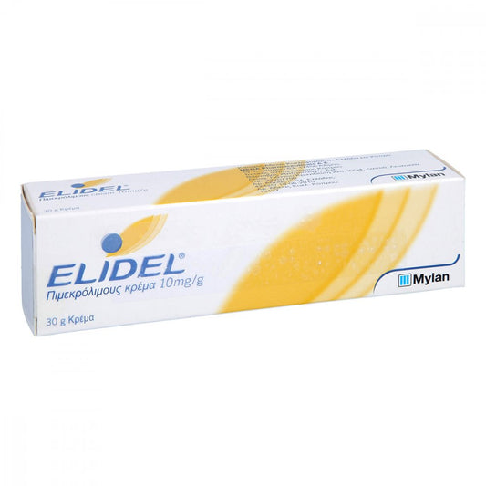 Das Produktfoto zeigt Elidel 10 Mg/G Creme (30 g) PZN 15746780