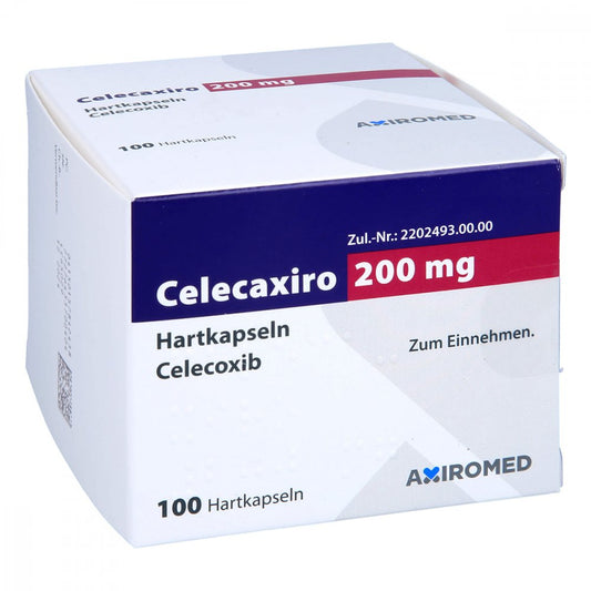 Das Produktfoto zeigt Celecaxiro 200 Mg Hartkapseln (100 stk) PZN 15784243