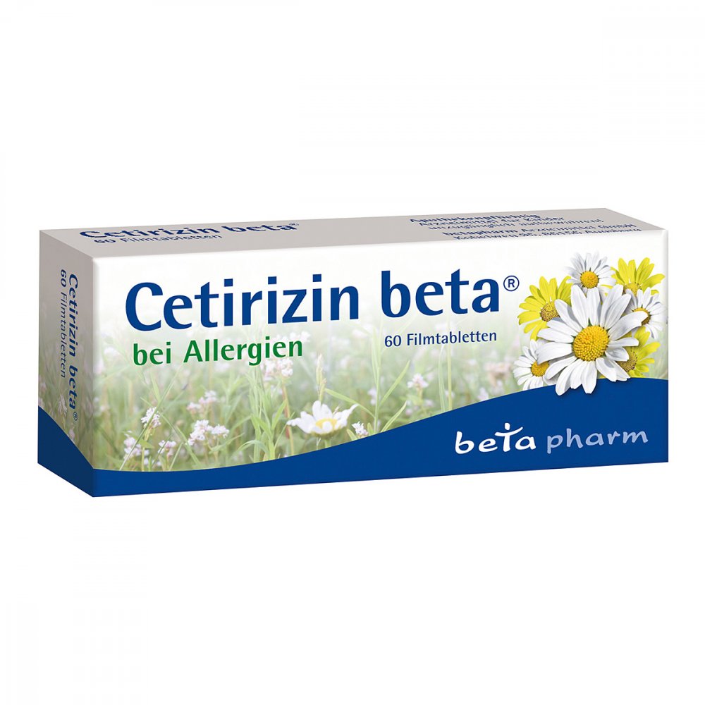 Cetirizin Beta Filmtabletten (60 stk)