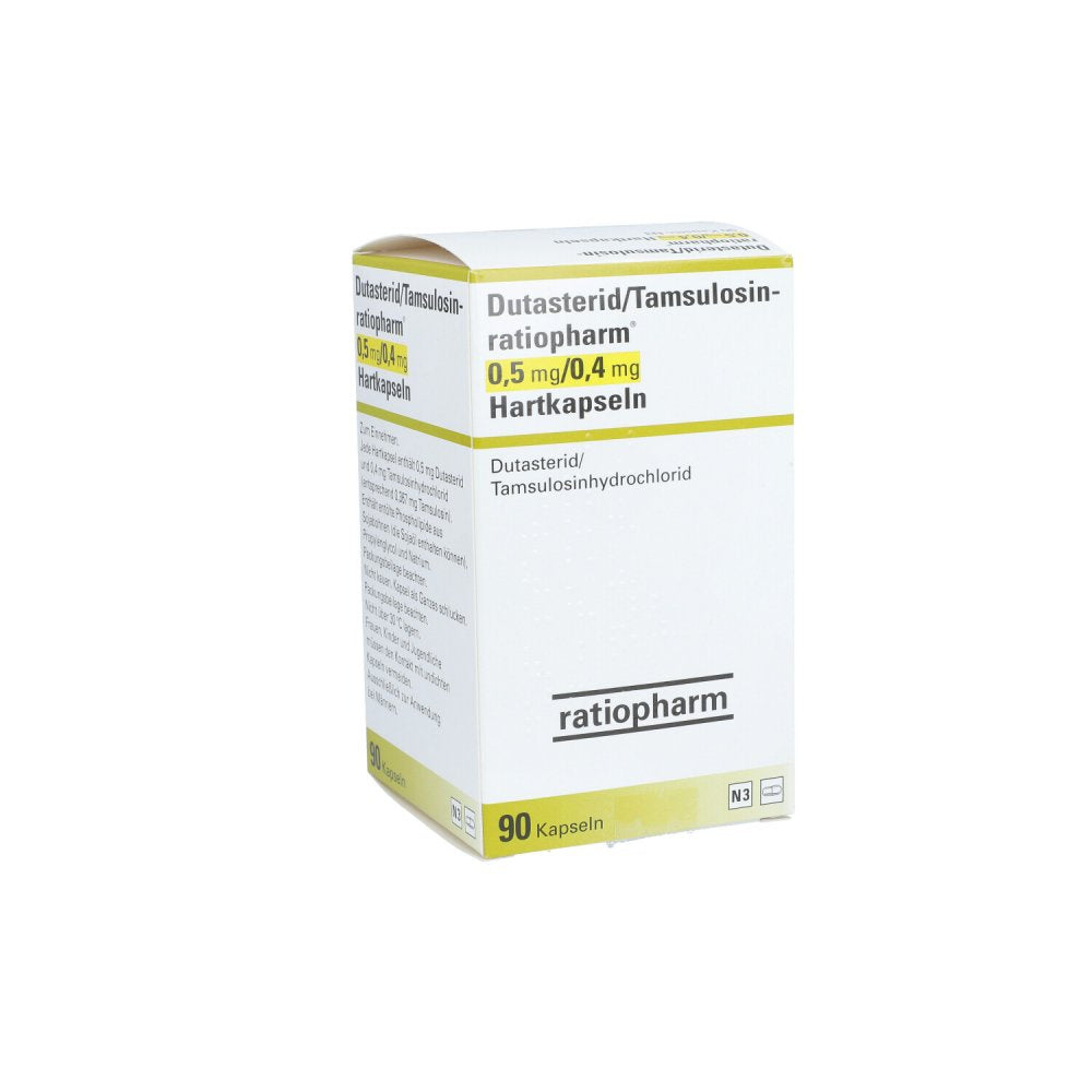 Dutasterid/Tamsulosin-Ratio 0,5mg/0,4mg Hartkaps. (90 stk)