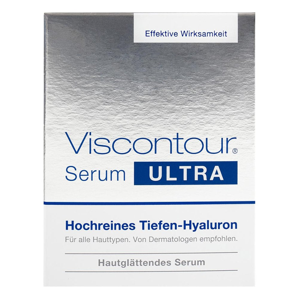 Das Produktfoto zeigt Viscontour Serum Ultra Ampullen (20X1 ml) PZN 15785751