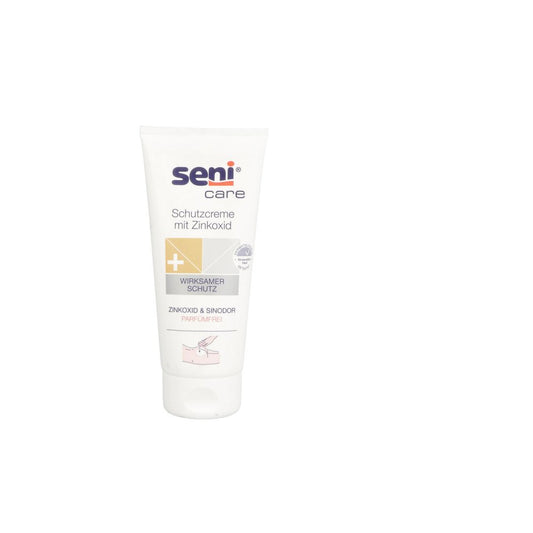 Das Produktfoto zeigt Seni Care Hautschutzcreme Mit Zinkoxid Parfümfrei (200 ml) PZN 15815280