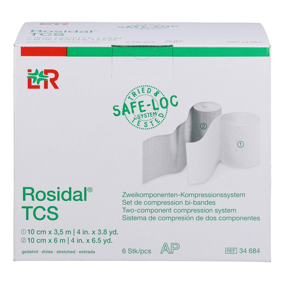 Rosidal Tcs Ucv 2-Komp.Kompressionssystem 6x2 (6 stk)