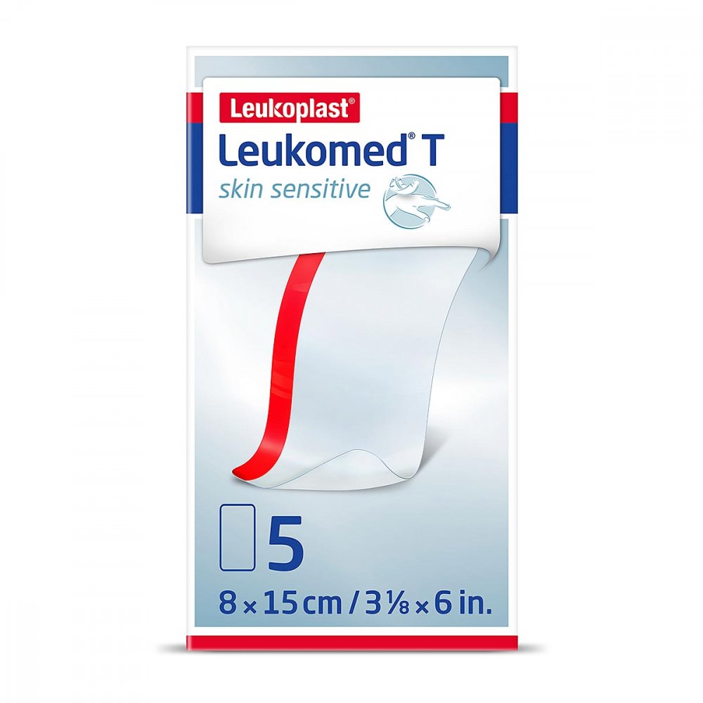 Leukomed T Skin Sensitive Steril 8x15 Cm (5 stk)