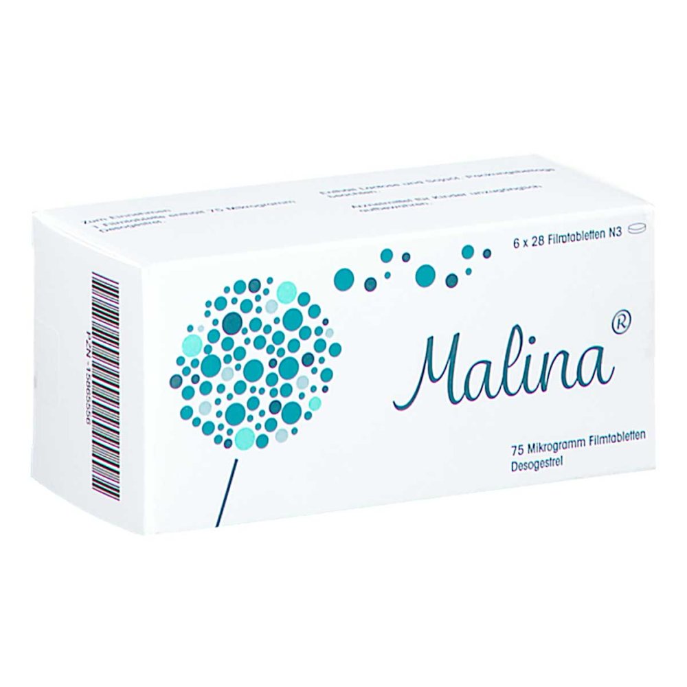 Malina 75 Mikrogramm Filmtabletten (168 stk)