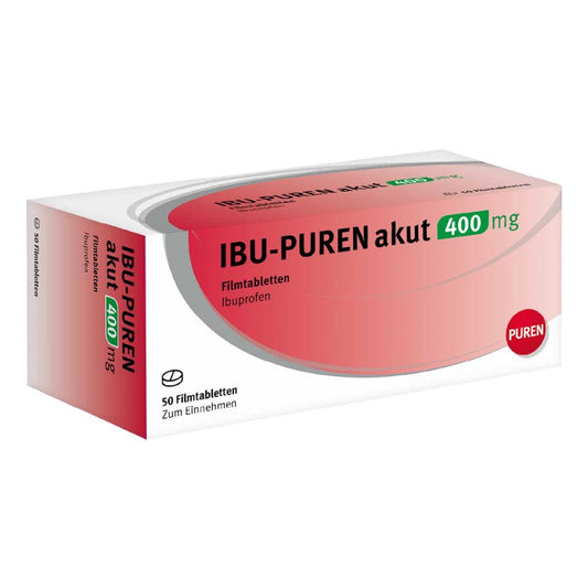 Ibu-Puren Akut 400 Mg Filmtabletten (50 stk)