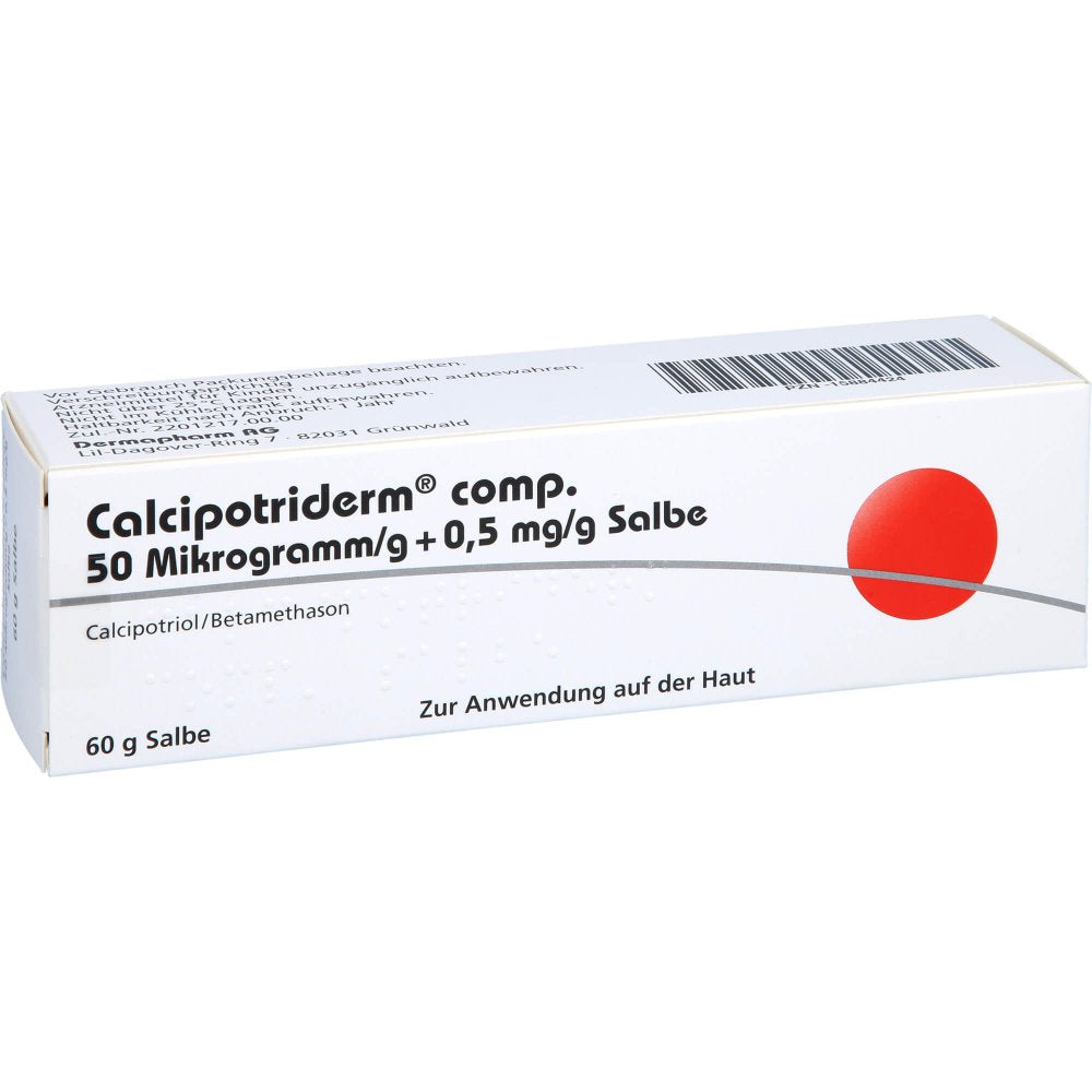 Calcipotriderm Comp.50 Μg/G + 0,5 Mg/G Salbe (60 g)