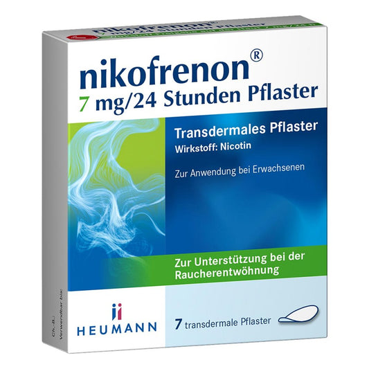 Nikofrenon 7 Mg/24 Stunden Pflaster Transdermal (7 stk)