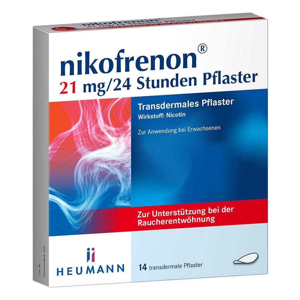 Nikofrenon 21 Mg/24 Stunden Pflaster Transdermal (14 stk)