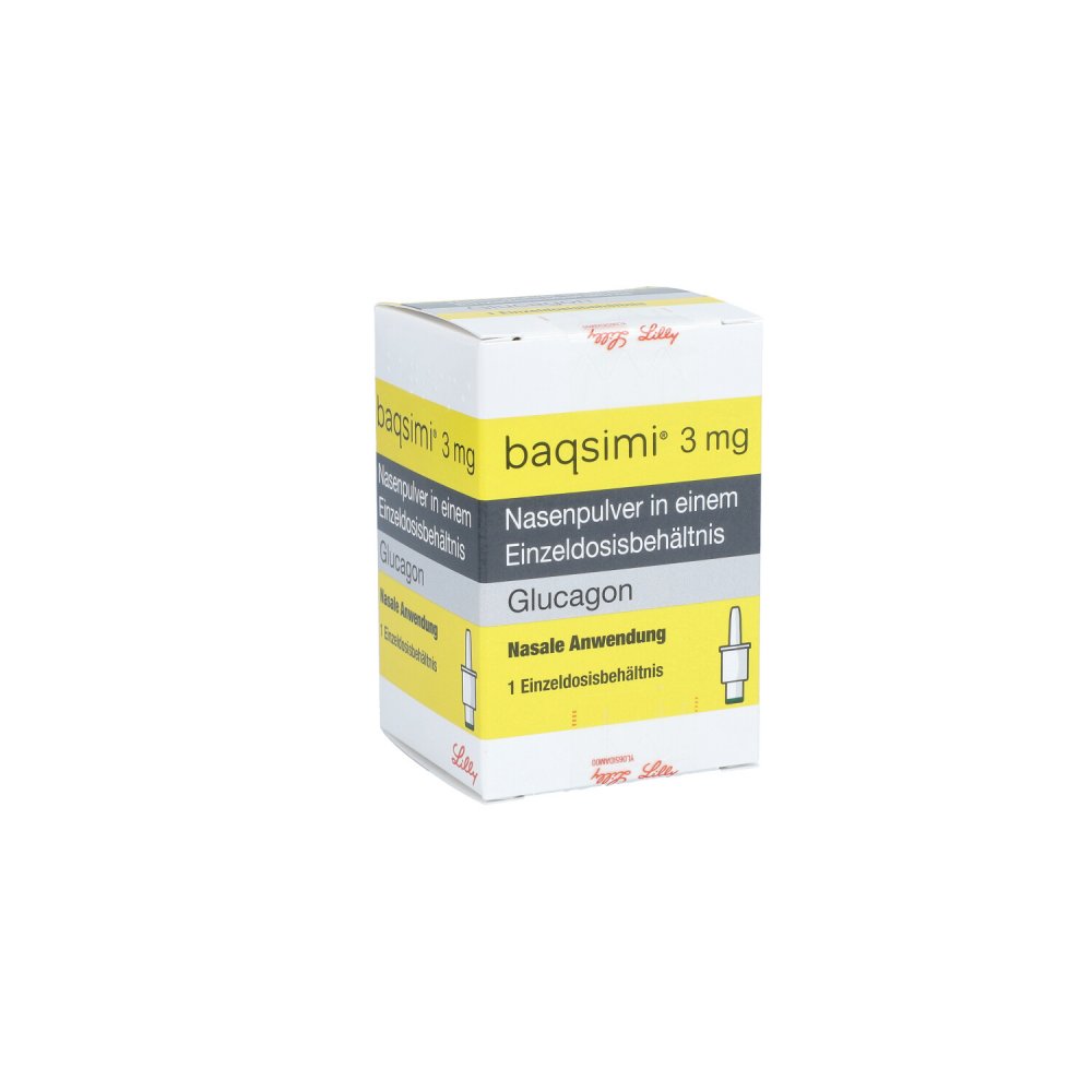 Baqsimi 3 Mg Nasenpulver I.E.Einzeldosisbehältnis (1X3 mg)