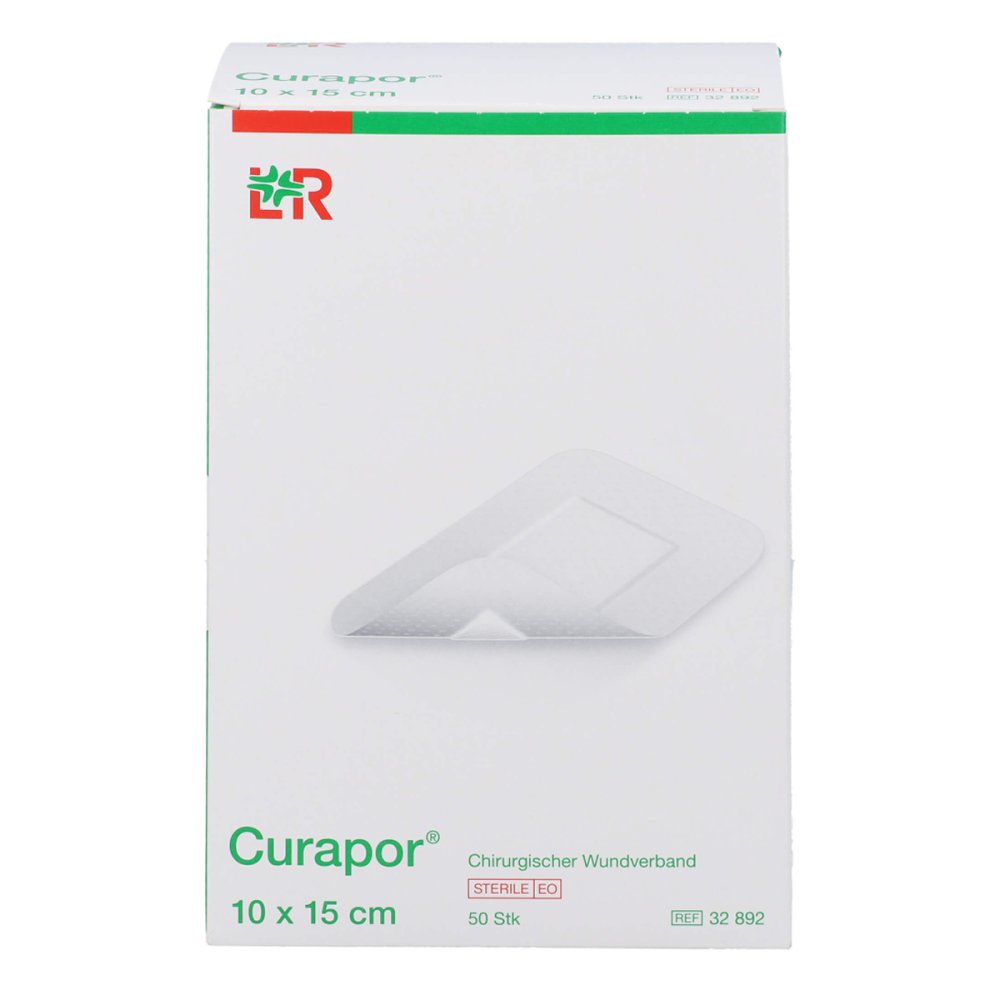 Curapor Wundverband Steril 10x15 Cm (50 stk)