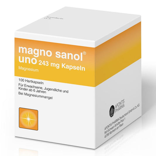 Magno Sanol Uno 243 Mg Kapseln (100 stk)