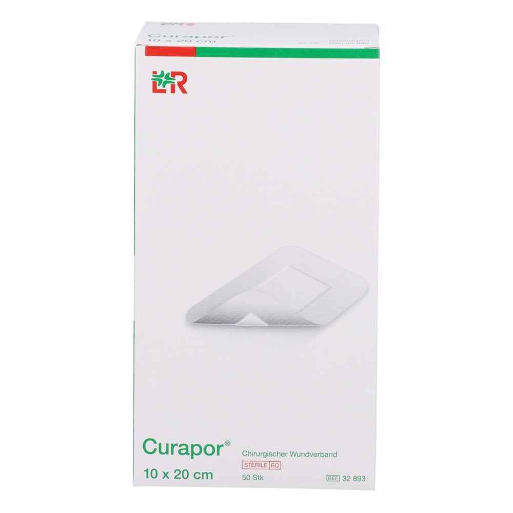 Curapor Wundverband Steril Chirurgisch 10x20 Cm (50 stk)