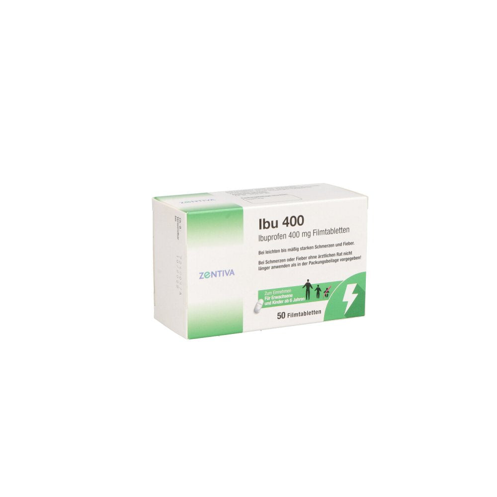 Das Produktfoto zeigt Ibu 400 (50 stk) PZN 16033332