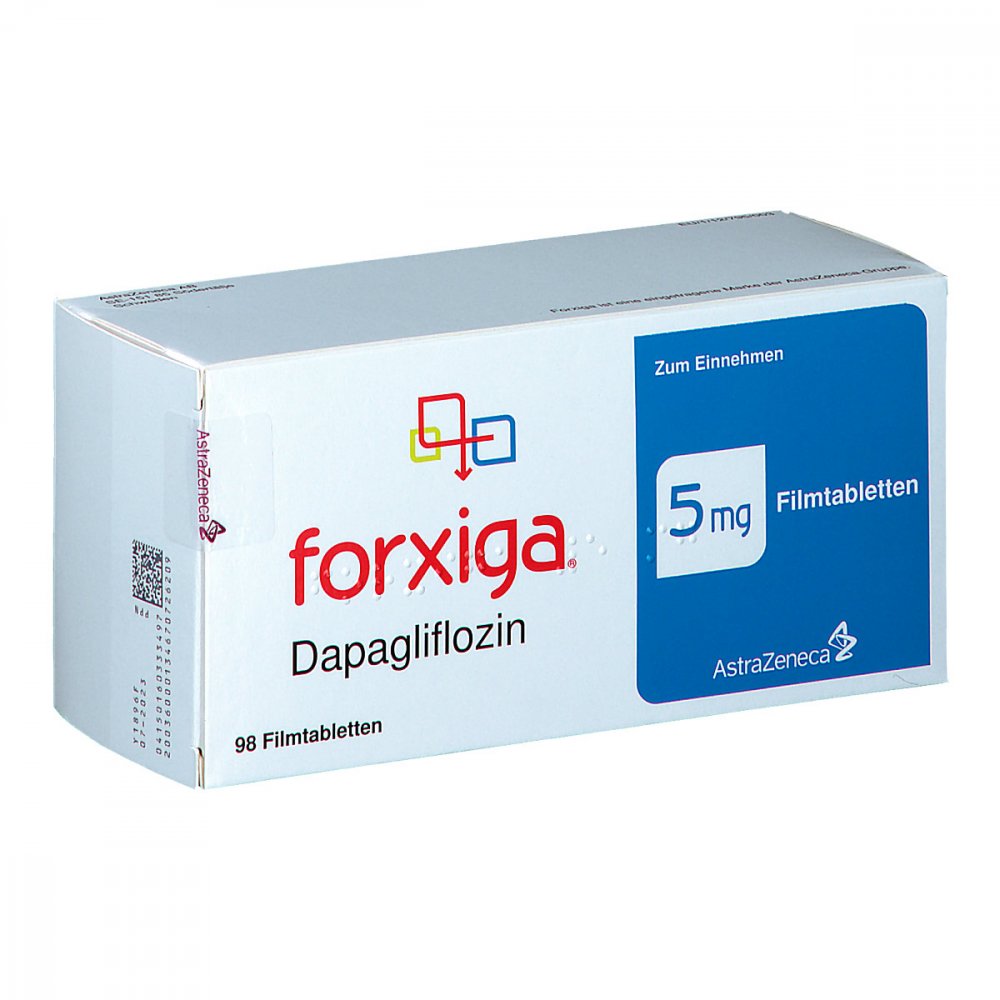 Forxiga 5 Mg Filmtabletten (98 stk)