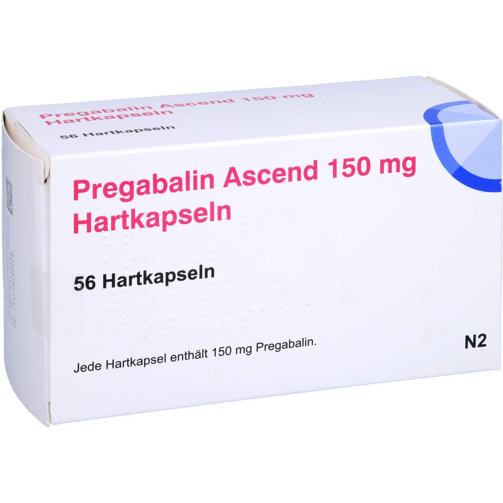 Pregabalin Ascend 150 Mg Hartkapseln (56 stk)