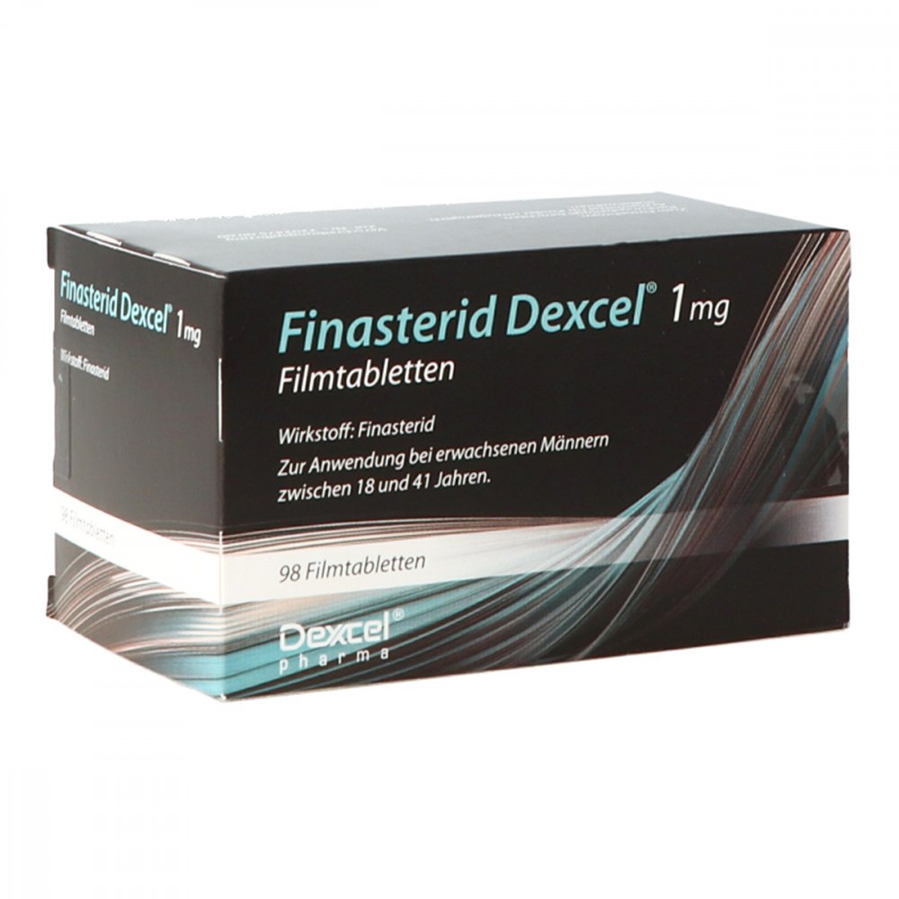 Finasterid Dexcel 1 Mg Filmtabletten (98 stk)