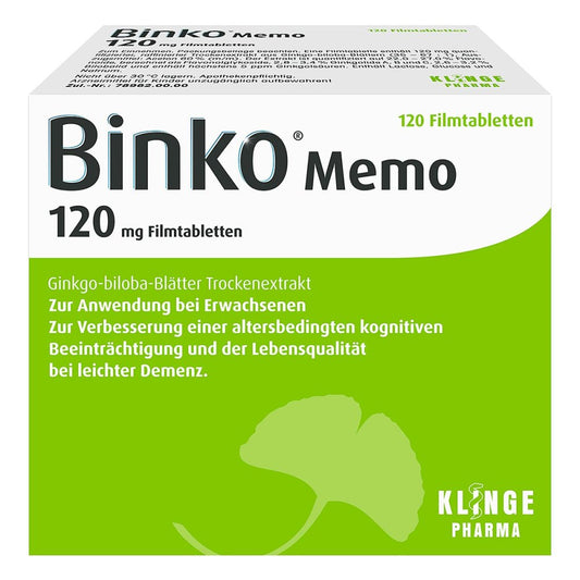 Binko Memo 120 Mg Filmtabletten (120 stk)