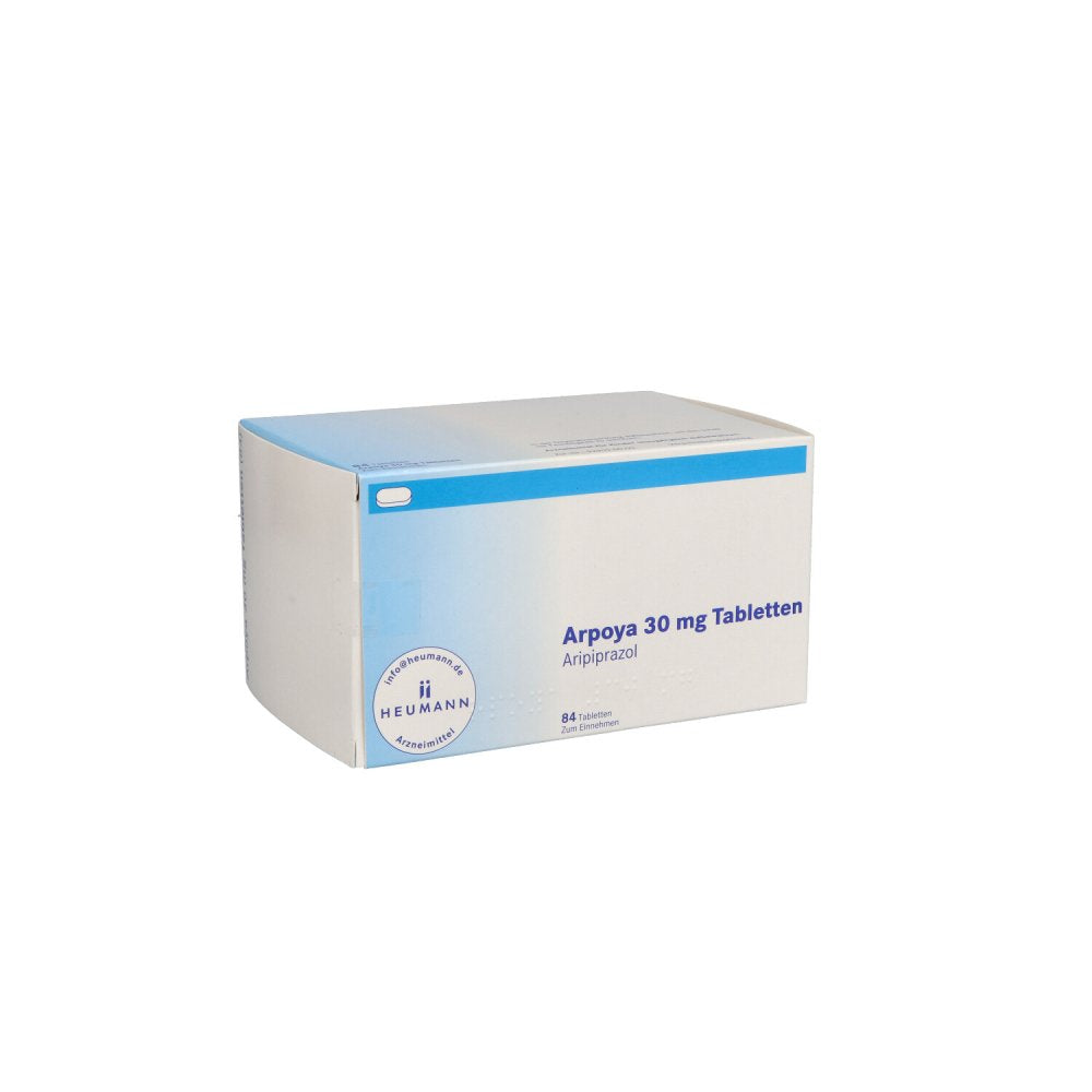Das Produktfoto zeigt Arpoya 30 Mg Tabletten (84 stk) PZN 16197803